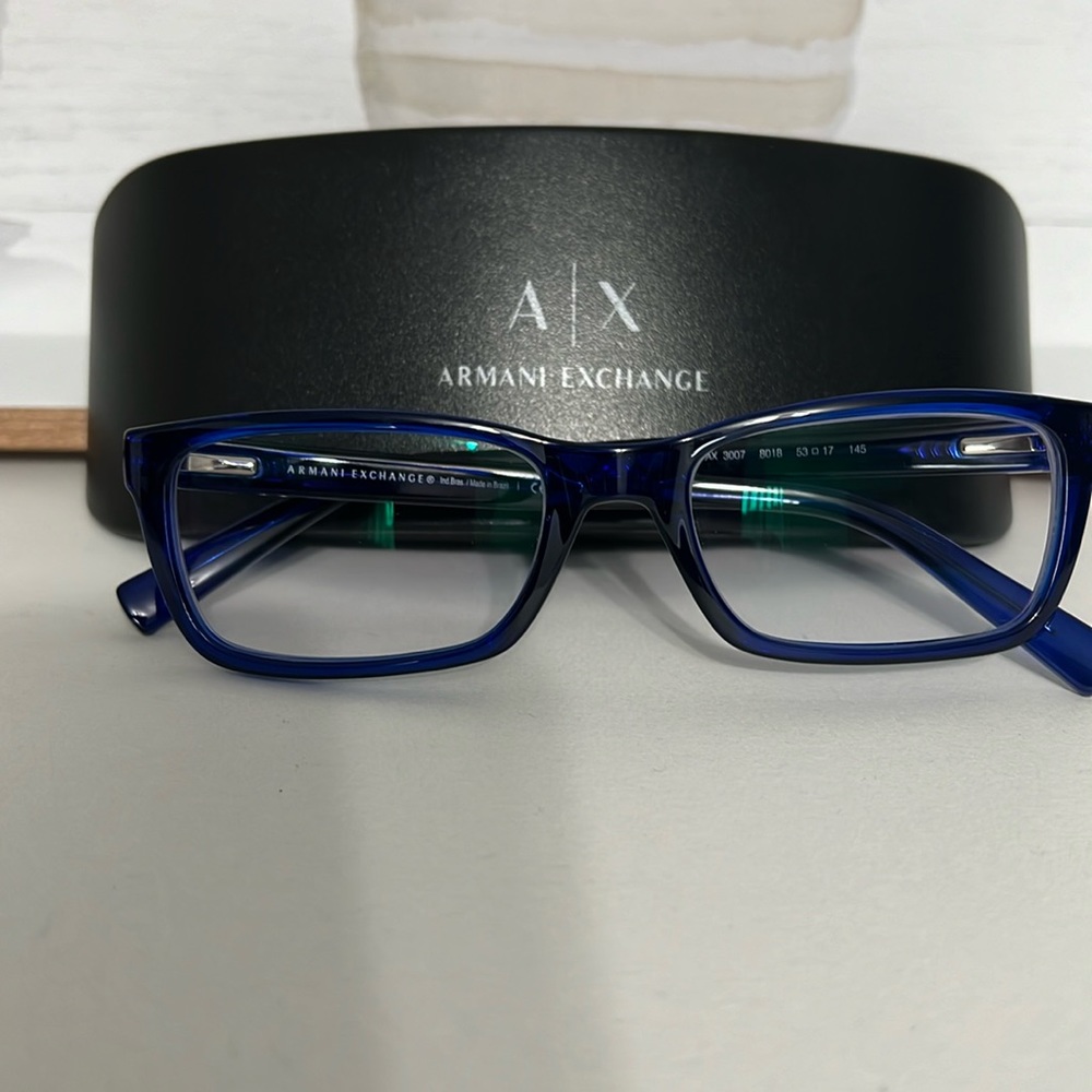 Armani Exchange prescription glasses AX3007
